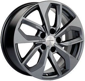 Диски Khomen Wheels KHW1703 (CX-5/i40/X-Trail) Gray